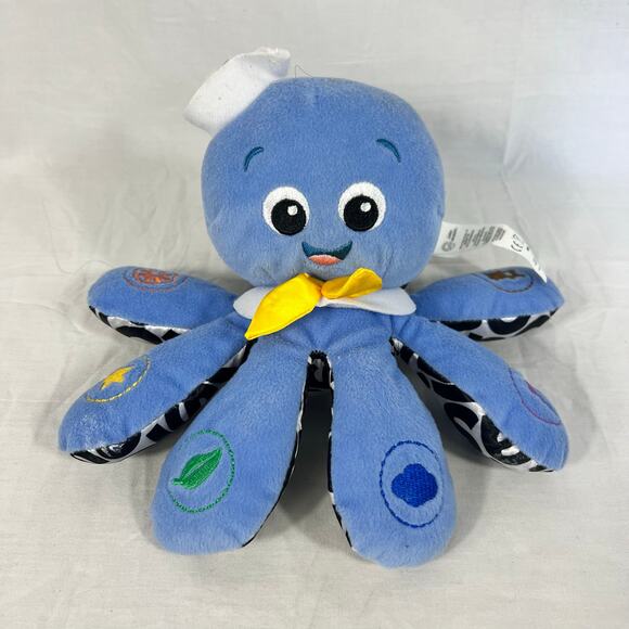 Baby Einstein Musical Octopus Plush Baby Development Toy English French Spanish - Picture 1 of 8